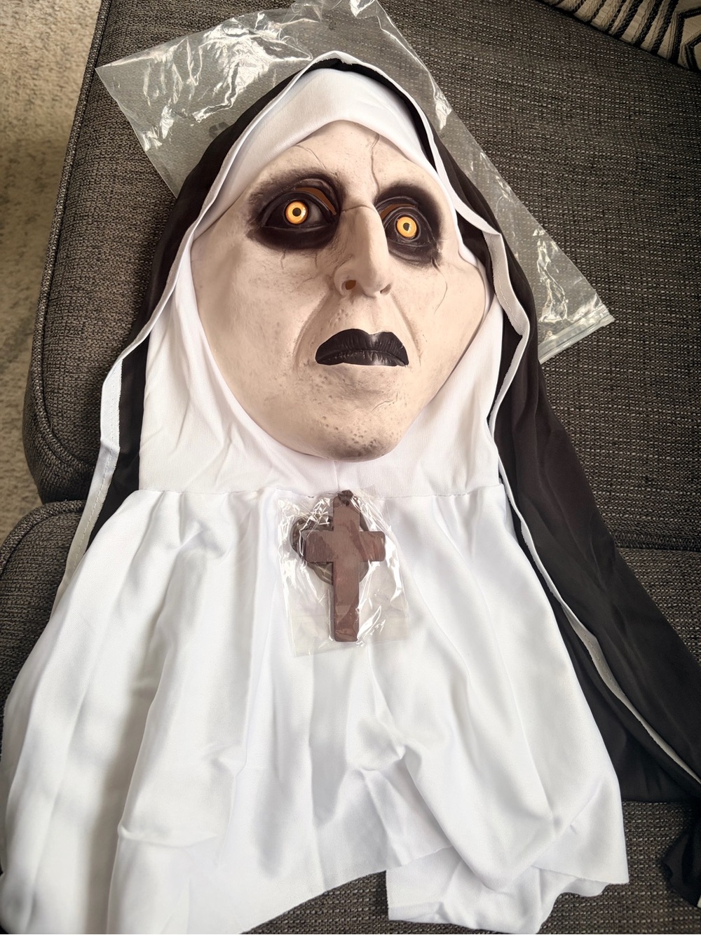 Scary Nun Halloween Mask